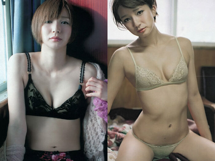 Gravure Mori Saki Tomomi (25) exposed in the apartment complex. 4th image
