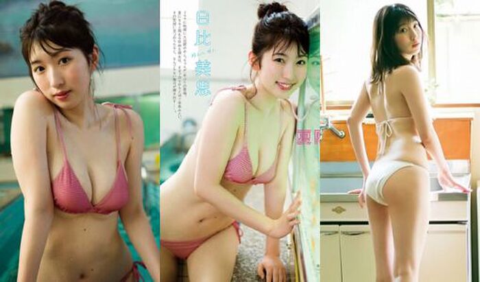 Original DREAM5 Hibi (19) White-skinned busty gravure idol photo 53 photos 2th image