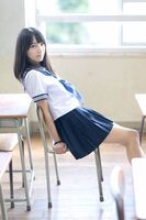 [School girls small erotic images] beauty is the strongest and cute yes WW wearing JK uniform
