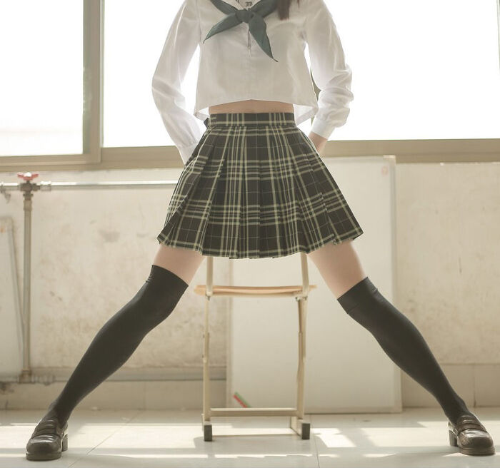 [Neat system] clean ↑ ↑ Fetish Image Cut the eros of a moment of uniform girls! 4th image