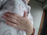 Sleeping in no bra pajamas only masturbation selfie
