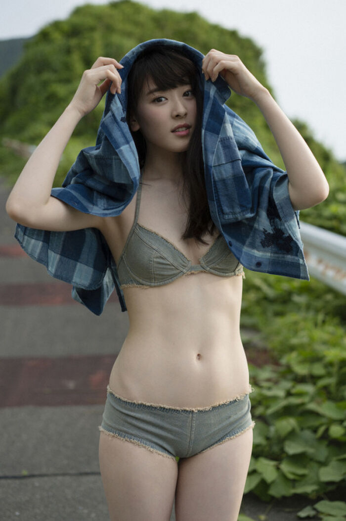 NHK morning Dora appearance decision Weather caster actress, the new constricted bikini figure of water Kyoka is here W 19th image