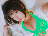Busty baby girl in the cat! The image of calm Chan's off and selfie!