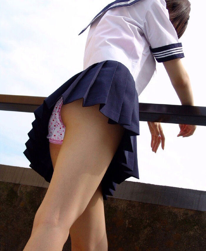 [Neat system female] JK skirt thigh image of meat feeling erotic uniform jk and thighs! 7th image