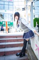 [Neat system woman] blazer in long sleeve sailor suit. A picture of a winter uniform JK!