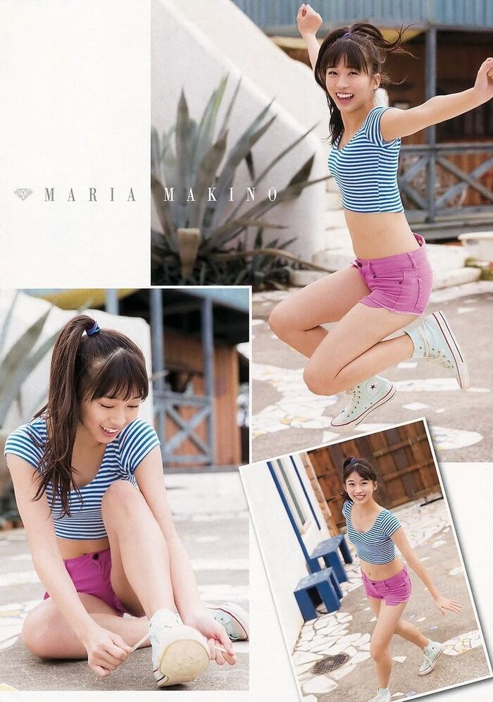 Makino Mari AI (16) swimsuit and uniform figure 18th image