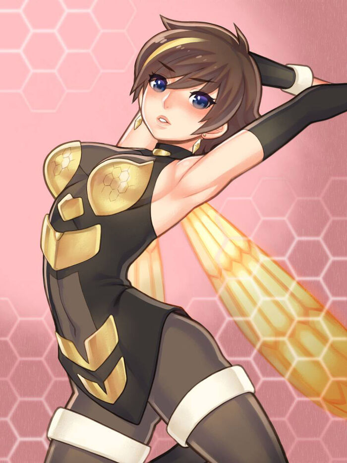 [Armpit erotic images] artists who do not stop loving the armpit passion... 10th image