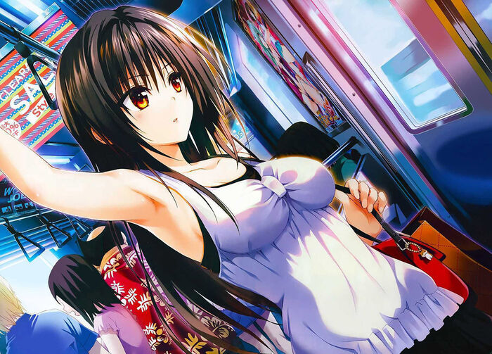 [Armpit erotic images] artists who do not stop loving the armpit passion... 18th image