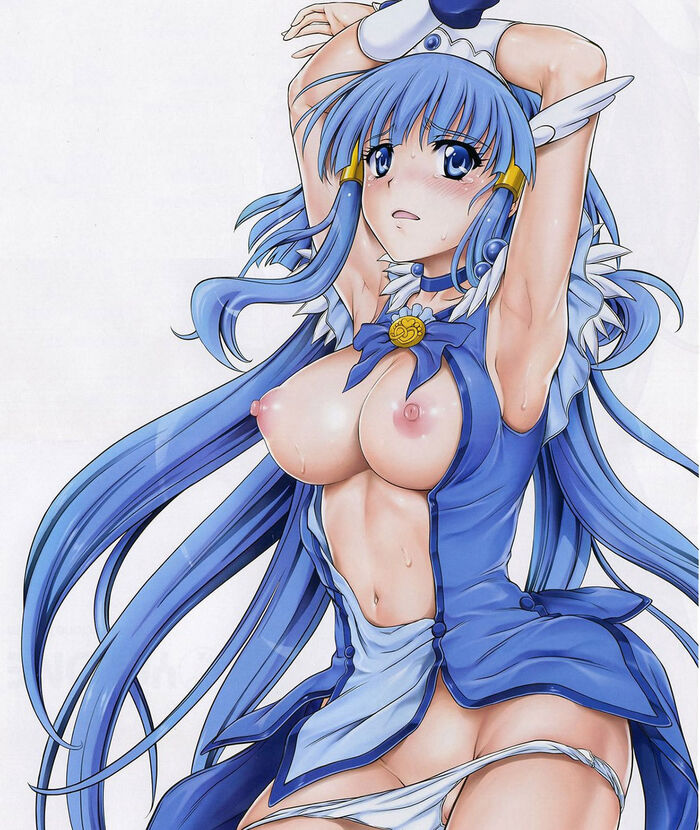 [Armpit erotic images] artists who do not stop loving the armpit passion... 29th image