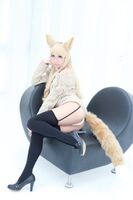To the fox to the rabbit. Erotic cosplayers image of chemo ear equipment!