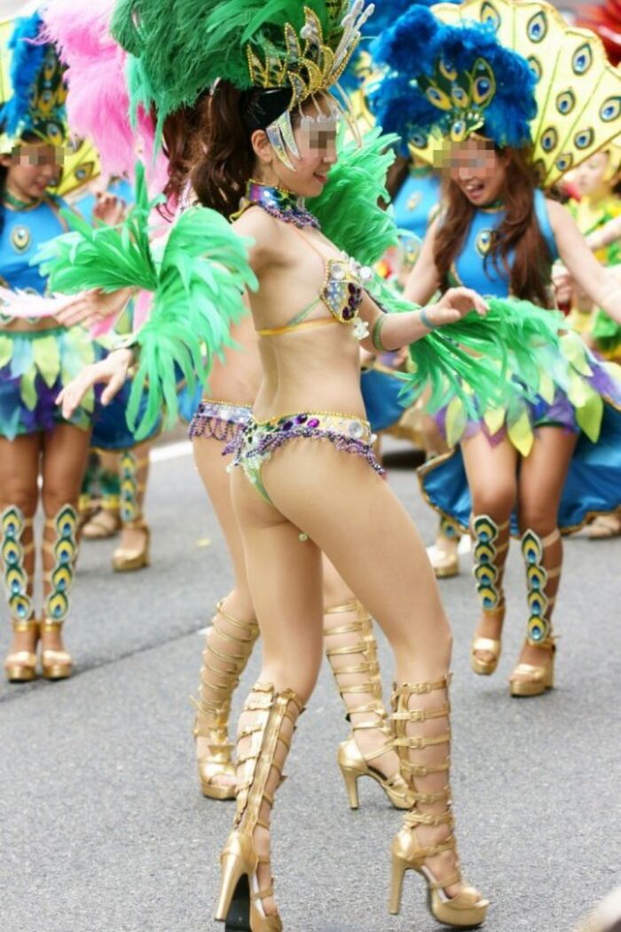 The degree of exposure and erotic of samba gal may be more than cosplayers 15th image