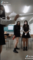 Cute little girl playful in the app [TikTok] W