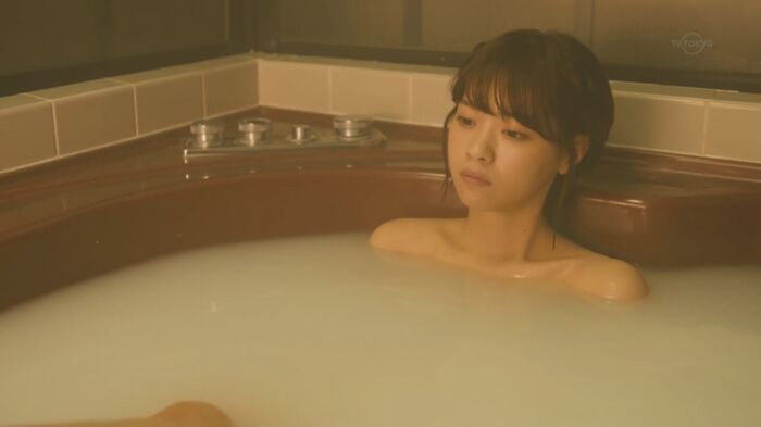[Onsen cap Image] Talen to the hot spring repo... 7th image