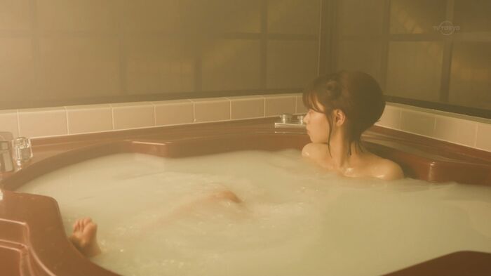 [Onsen cap Image] Talen to the hot spring repo... 8th image
