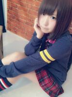 Off-Shore &amp; cute self-taking image of delusion calibrated Iori-chan!