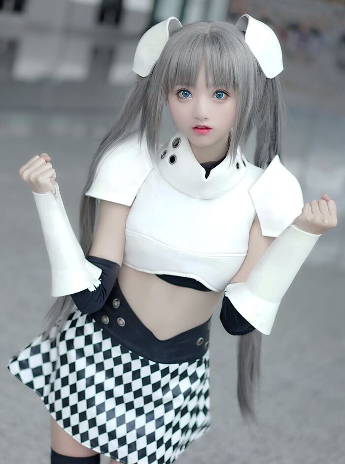 Erotic cute cos layer images let's stick 7th image