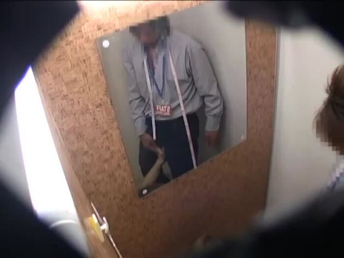 Erotic Video: Amateur girl who is doing the fitting of the underwear is a handsome clerk mouth... 55th image