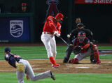 The major first home run of Otani Shohei animated GIF &amp; image ww Angels finger...