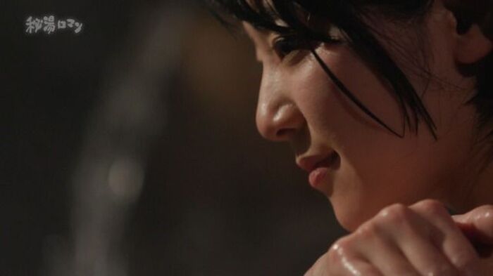Nashinoki (25) Beautiful woman in the hot spring romance of actress-san. 3th image
