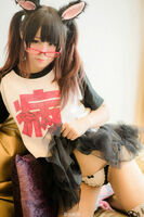 Twintemegane The Beast Ear! Beautiful girl erotic image W Ota receiving element full