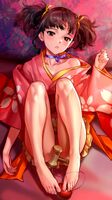 Animeca Banelli's unnamed-chan barefoot picture is too talented wwwwwwww