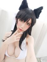 The cosplay exchanged ↑ ↑ Costume player image with ear equipment! Aztec others.