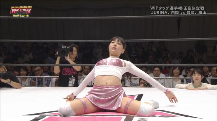 AKB member's butt and chest is worrisome 'tofu Pro Wrestling the REAL 2017 WIP CLIMAX' erotic looking cap image 15th image