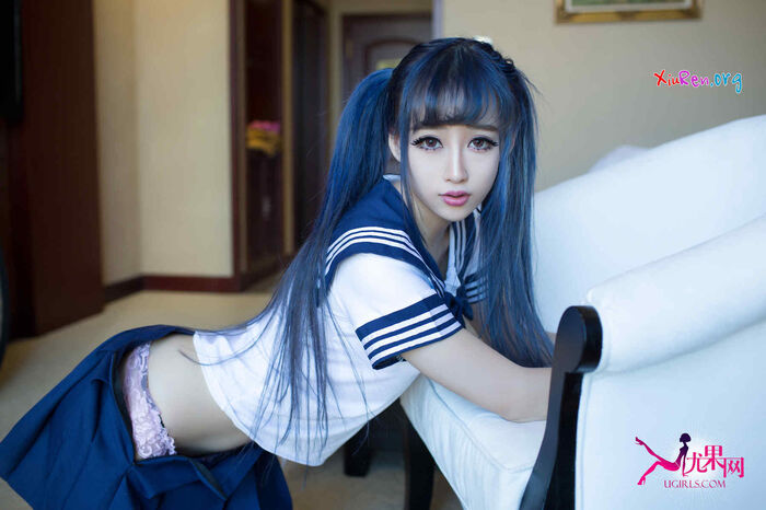 [Ugirls_ likelihood] 56th Youth Body 90 Competency value 萝卜-MO Special Small-and-sour clothes uniform 深夜诱惑 responded 65P 7th image