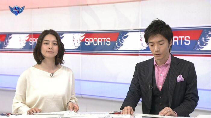 The distance from the top to the back of the horizontal breast milk of the www breasts of Yuki Sugiura Satur Daysports W 41th image