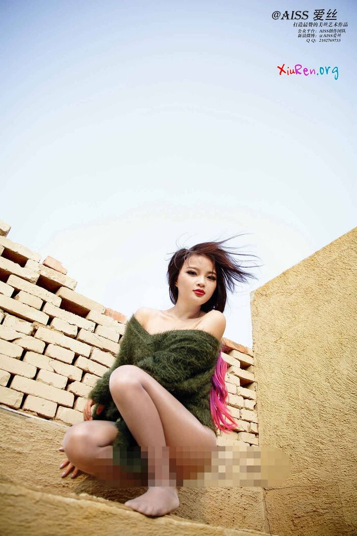 Aiss, 给blog盖上一个黄丝带, 32nd, 艳, Outdoors, 给blog盖上一个黄丝带 丝袜崇拜 challenge 逗游游, 76P 41th image
