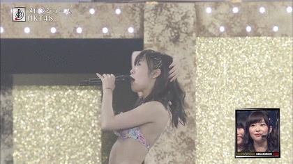 Beautiful GIF AKB48 Wwwww (I was in Yamamoto Aya///) 67th image