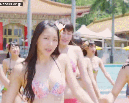 Beautiful GIF AKB48 Wwwww (I was in Yamamoto Aya///) 99th image