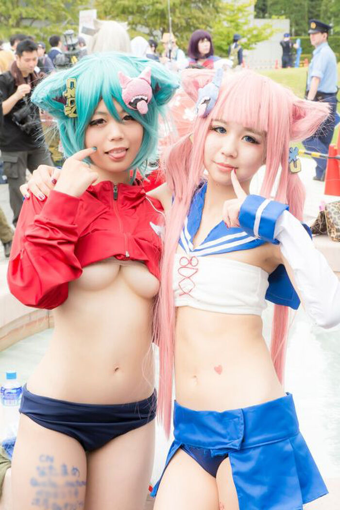 [Cosplay erotic pictures] Sexy layer who are attacking costumes because there is confidence in the body (^ ω ^) 4th image