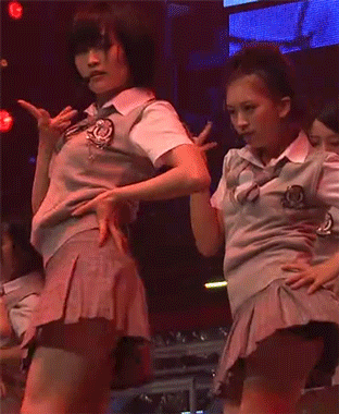 Erotic gif NMB48 Sodo Yamamoto Aya-chan erotic too www seriously sita her sister de H body www 5th image