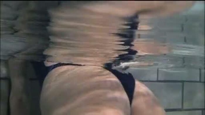 [Erotic image Underwater] Hiroko Kamata-chan wedgie in the water swimsuit swimsuit ● Ko and show roughness industry wwwwwwww 63th image