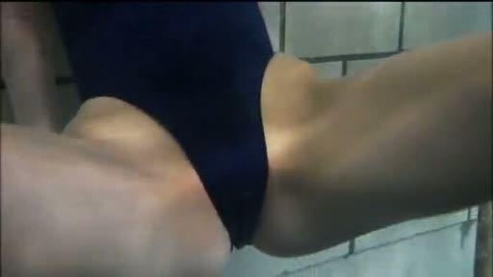 [Erotic image Underwater] Hiroko Kamata-chan wedgie in the water swimsuit swimsuit ● Ko and show roughness industry wwwwwwww 87th image