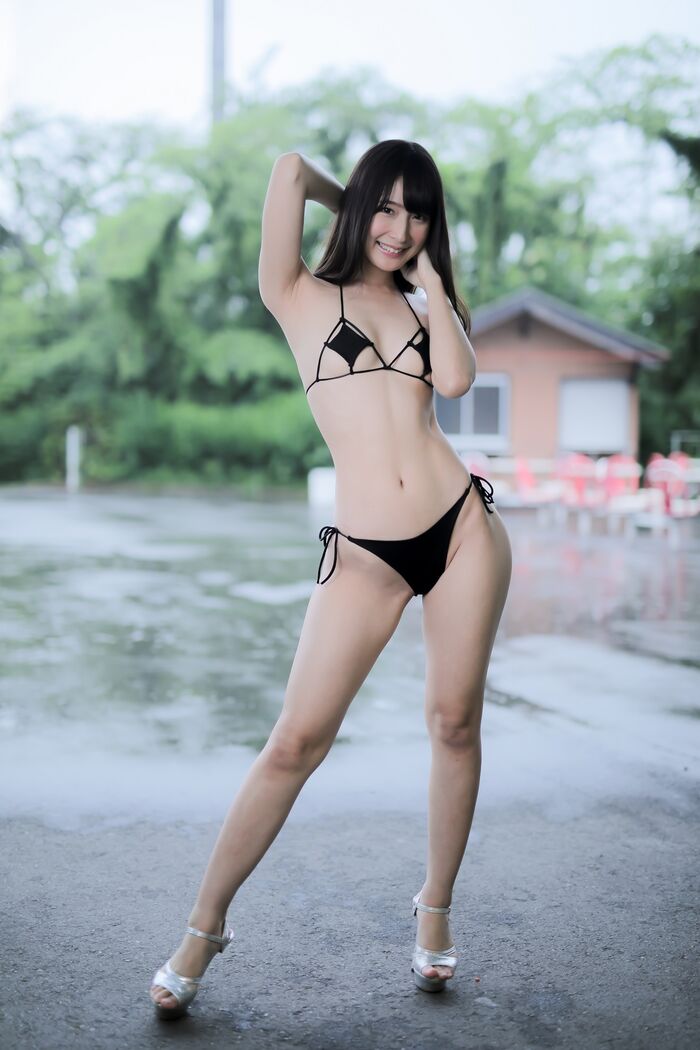 Image of Kawasaki Aya T front, swimsuit!!! 31th image