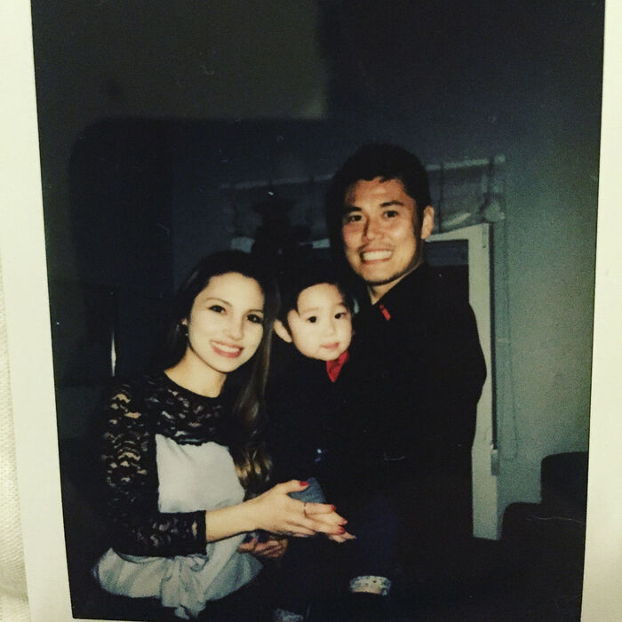 Wife of the young Kawashima and children image is too cute ww Colombia half beauty... 21th image