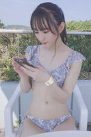 Hkt48 (20) The private swimsuit of Ueki Minami-gu (photo gallery)