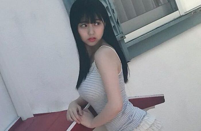 HKT Tanaka Miku (17) gravure ゜ (゜) * Image available 13th image