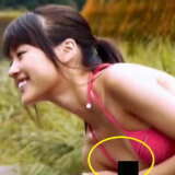 【B地区】有村架純、例の乳首ポロリした極小ビキニ映像…更に映ってはいけないものが映ってしまう…