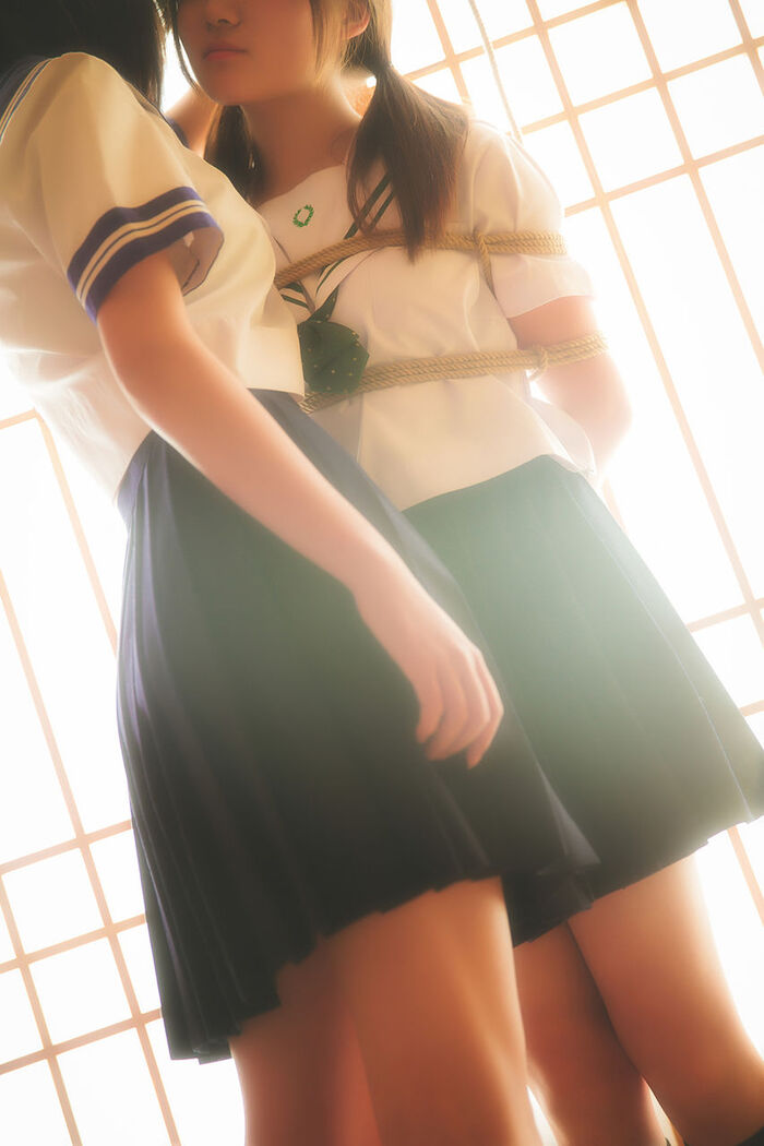 A collar and bondage... 20th image