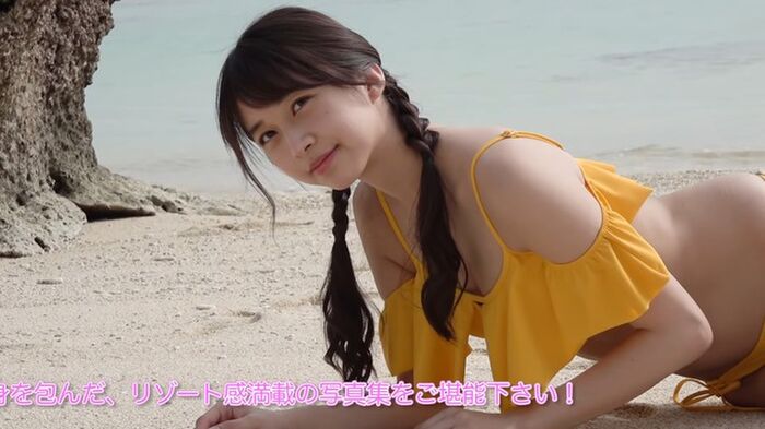 牧野真莉愛(17)のJKおっぱいが拝める水着グラビア画像135枚 17th image