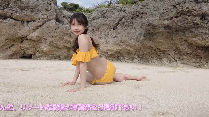 牧野真莉愛(17)のJKおっぱいが拝める水着グラビア画像135枚 18th image