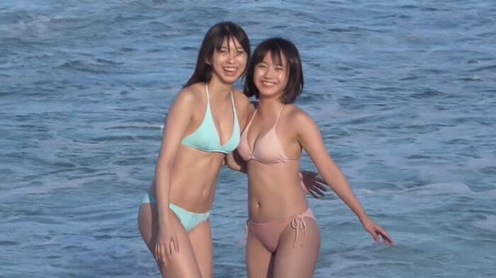 牧野真莉愛(17)のJKおっぱいが拝める水着グラビア画像135枚 43th image