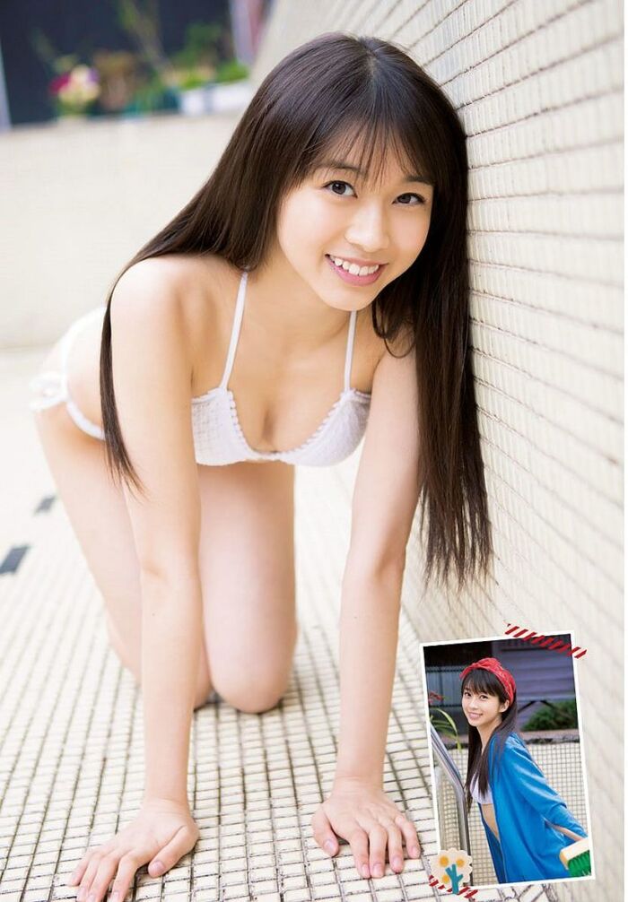 牧野真莉愛(17)のJKおっぱいが拝める水着グラビア画像135枚 77th image