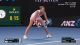 Australian Open 2019/Daisaka Naomi Players of the semi-final opponent of the big breasts is erotic ww