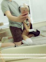 彼氏にSM調教されてる美脚ニーハイコスプレイヤーの流出画像www