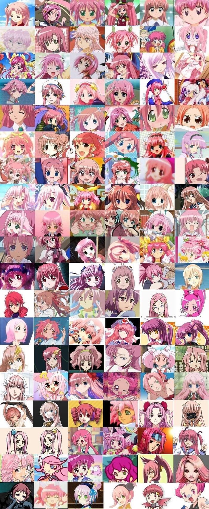 Wwwwwwww Speaking of the cutest character in the two-dimensional world pink hair character 5th image