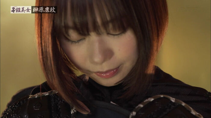 G Cup Kazuji Tsukasa was out in the program [Armor Beauty] to be made to undress after wearing armor to gravure! 7th image
